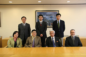 北京大学の国際関係学院長が神戸大学を訪れました