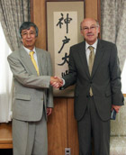 駐日ベルギー大使が神戸大学を訪問しました