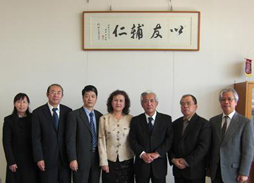 中華人民共和国駐大阪副総領事が神戸大学を訪問しました