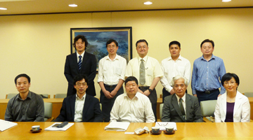 江南大学長一行が神戸大学を訪問しました