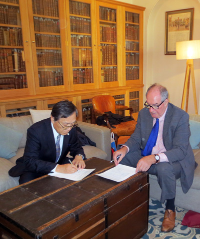 President Takeda visits University of Oxford_image02