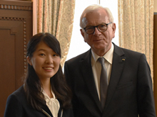 Student Ambassador had an interview to Dr. Hans-Gert Pöttering02