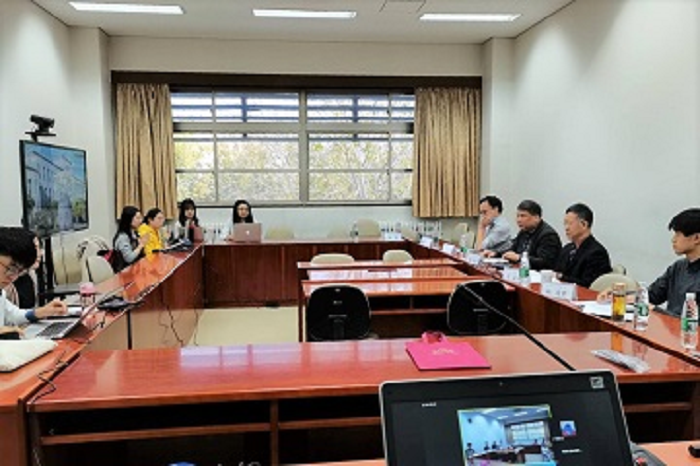 Symposium participants at Beijing Foreign Studies University