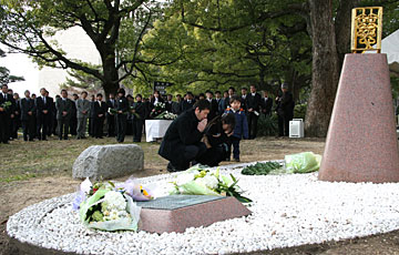 慰霊祭の様子