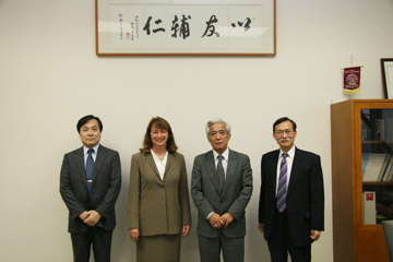 リーハイ大学学長が神戸大学を訪問