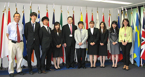 EUIJ関西の学生が駐日欧州連合代表部を訪問しました