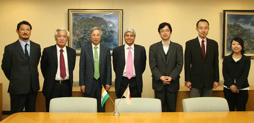 在大阪インド総領事が神戸大学を訪問しました