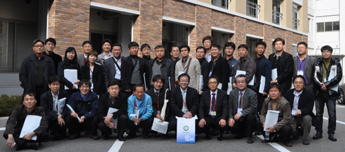韓国教育環境研究院が「耐震改修の工法」視察に訪れました