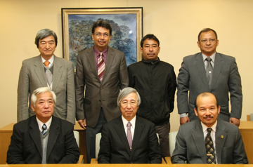 シアクアラ大学長一行が神戸大学を訪問しました