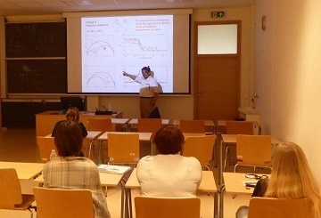 One of Professor Mizuhata’s lectures.