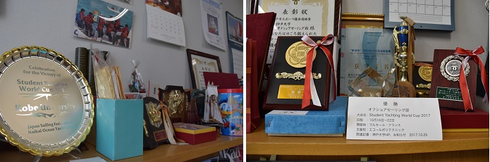Prizes won by the Offshore Sailing Club