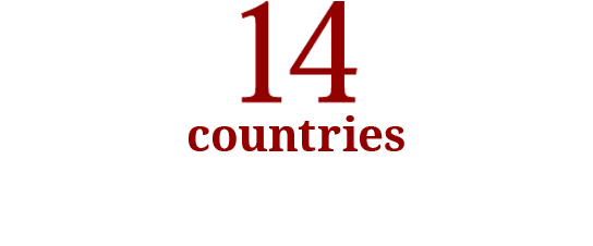 13 countries