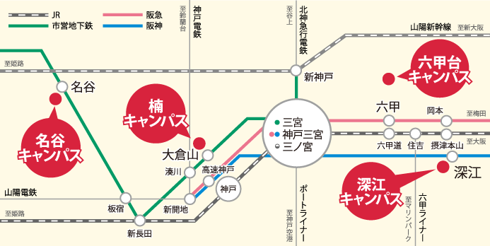 キャンパス全体図