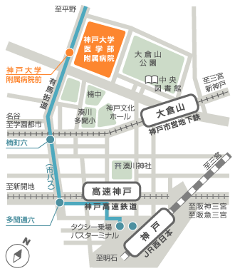  医学部会館シスメックスホール 地図