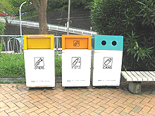 リサイクルボックス3種類