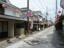 篠山市街の様子