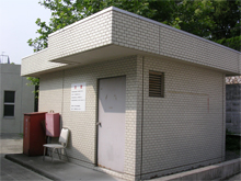 感染性廃棄物専用保管庫