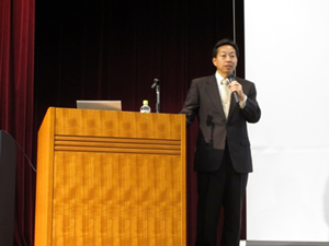 平成25年度第2回講演会　山本裕三先生「暮らしに身近な花王製品の開発と環境の取り組みについて」