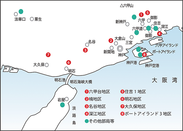 キャンパス位置図