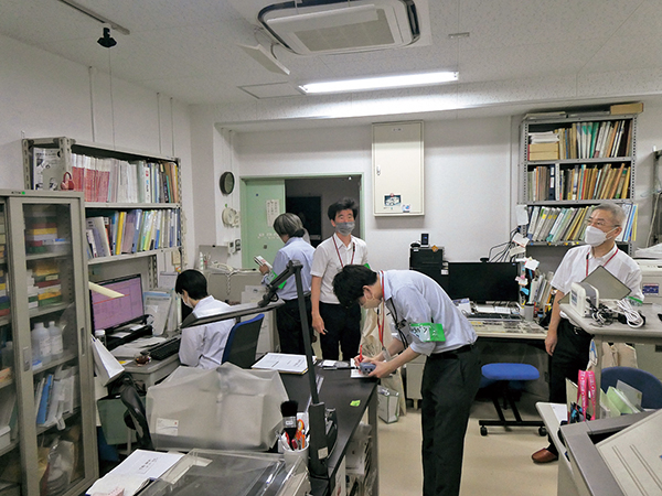 環境保全活動の様子